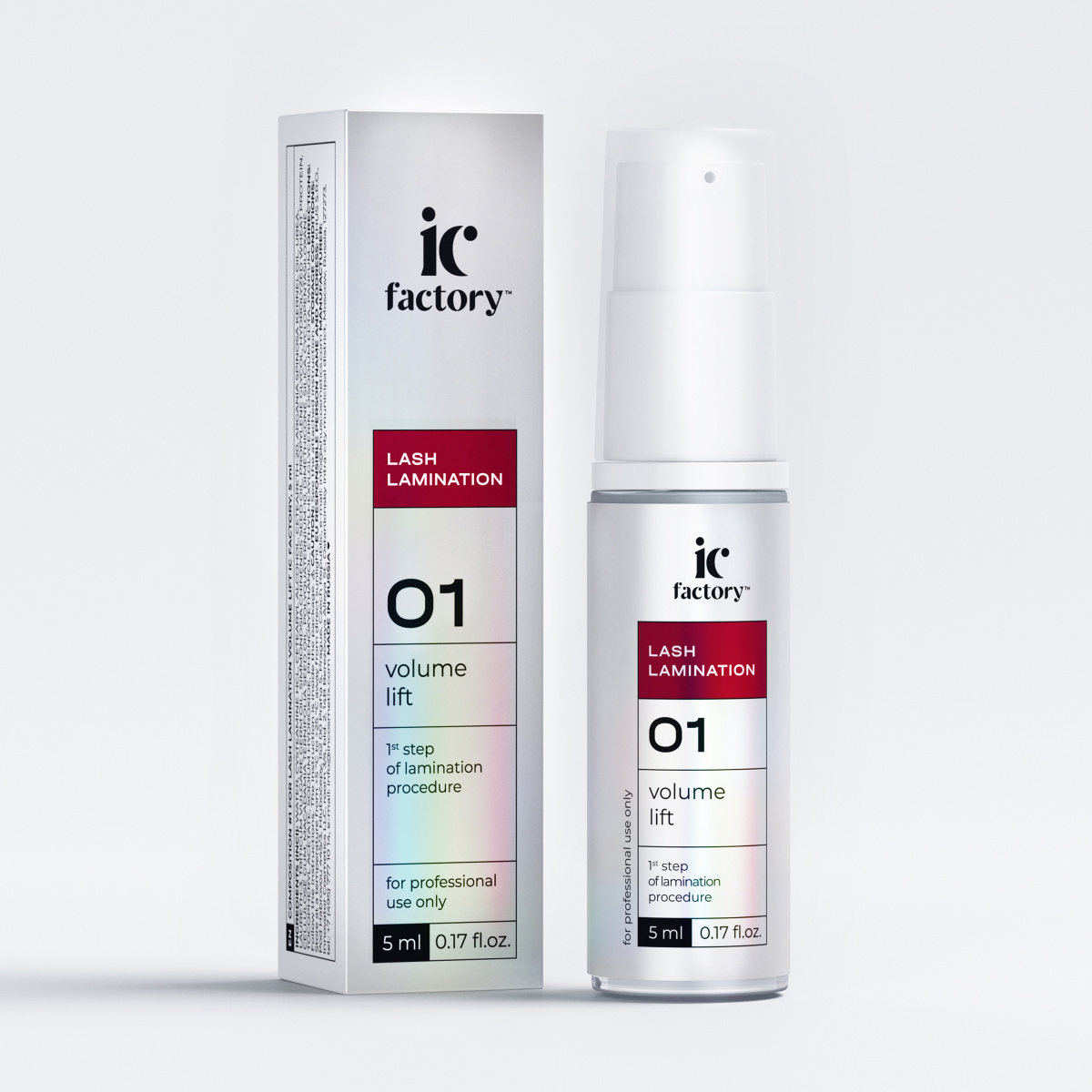 Состав #1 для ламинирования ресниц VOLUME LIFT IC FACTORY, 5 мл, INNOVATOR COSMETICS