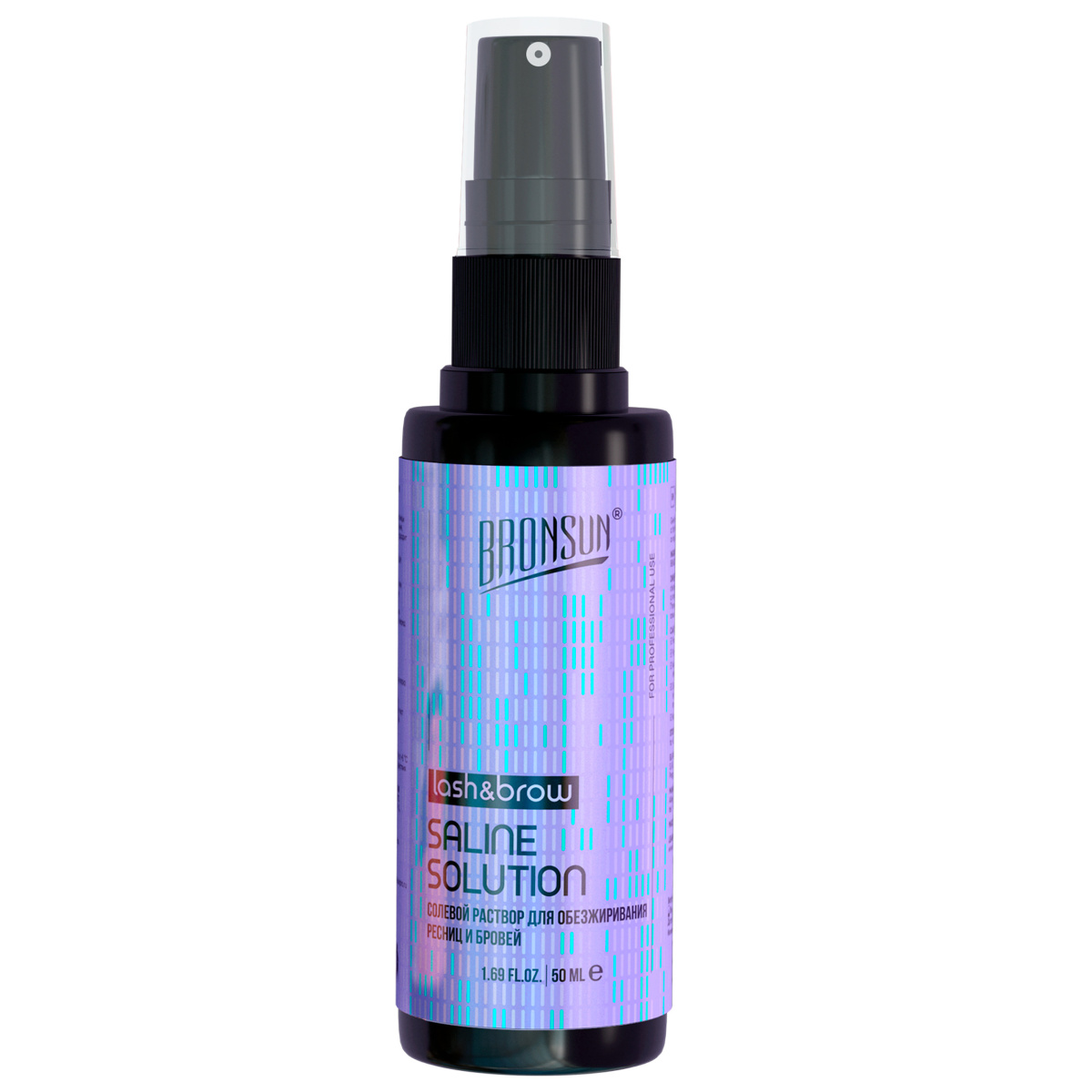 Раствор солевой для обезжиривания ресниц и бровей BRONSUN