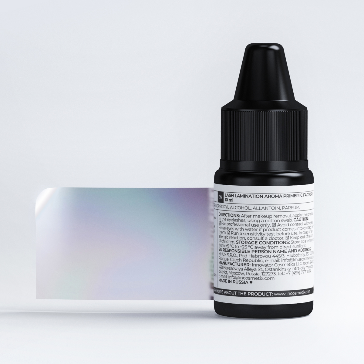 Средство для обезжиривания ресниц AROMA PRIMER IC FACTORY, 10 мл, INNOVATOR COSMETICS