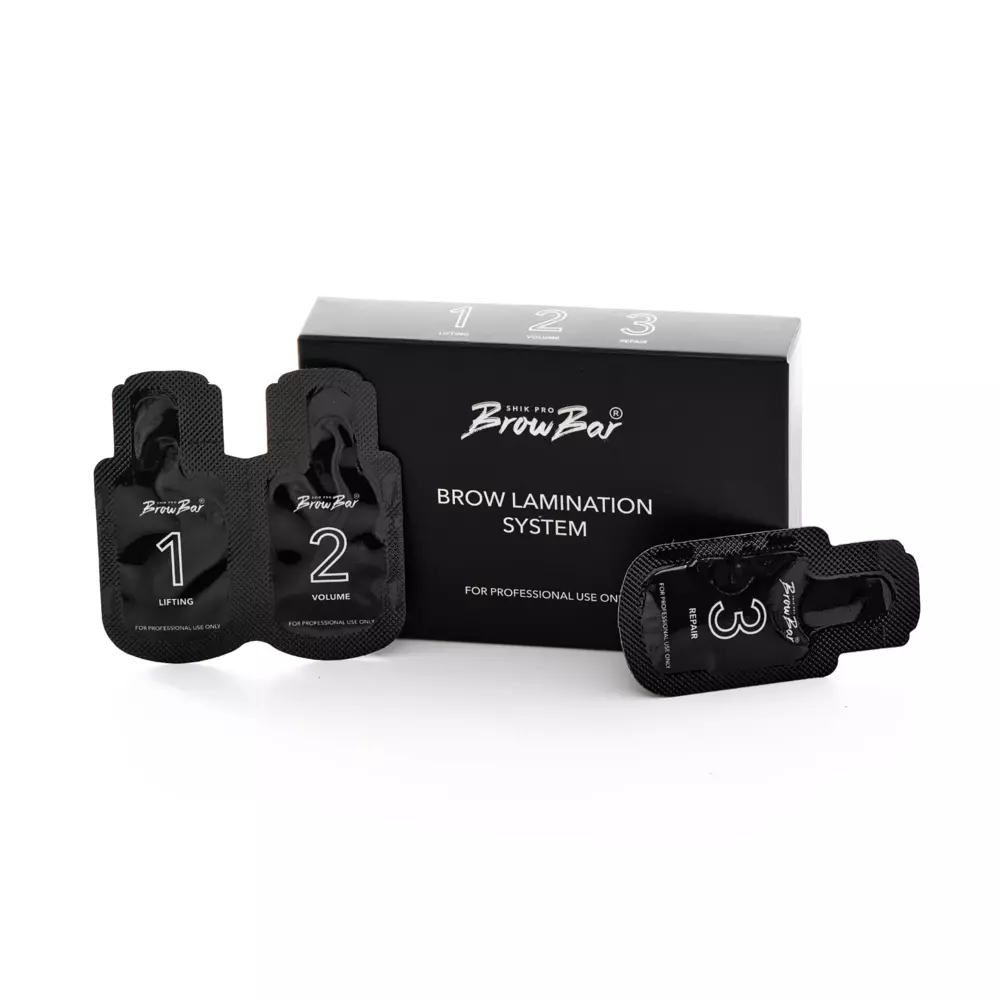 Набор саше для ламинирования бровей (3 состава по 5 саше) BROW LAMINATION SET, SHIK